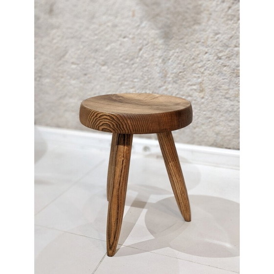 Image 1 of Vintage high stool model "Berger" by Charlotte Perriand, 1960