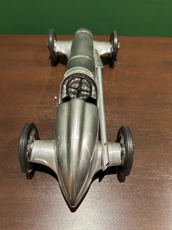 Image 1 of Silver Arrow model car race car