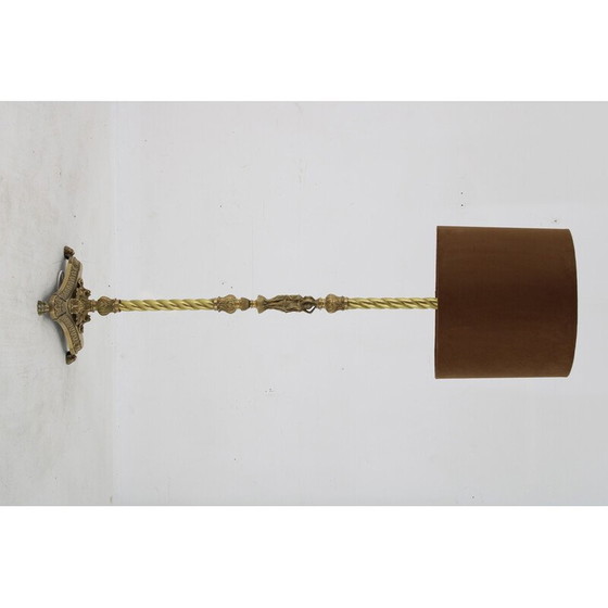 Image 1 of Vintage brass floor lamp, Italy 1950s