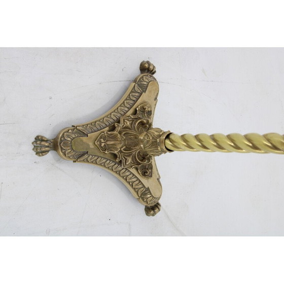 Image 1 of Vintage brass floor lamp, Italy 1950s
