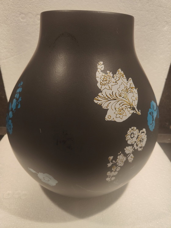 Image 1 of Ikea Jonsberg Vase By Hella Jongerius Black