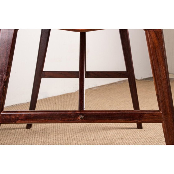 Image 1 of Vintage Danish rosewood desk model 56 by Arne Wahl Iversen for Vinde Mobelfabrik, 1960