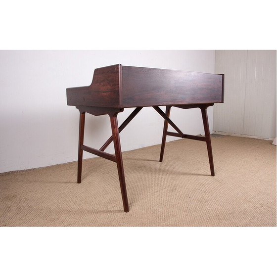 Image 1 of Vintage Danish rosewood desk model 56 by Arne Wahl Iversen for Vinde Mobelfabrik, 1960