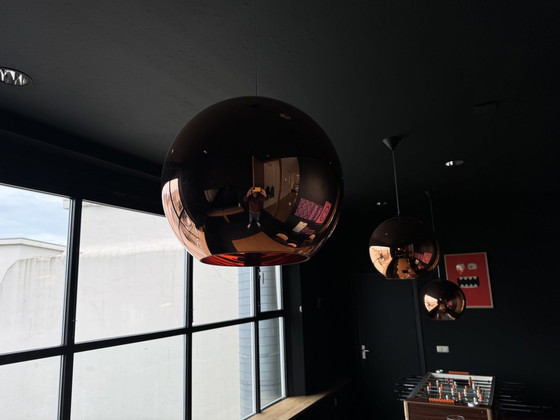 Image 1 of 3x Lampe suspendue en cuivre Tom Dixon