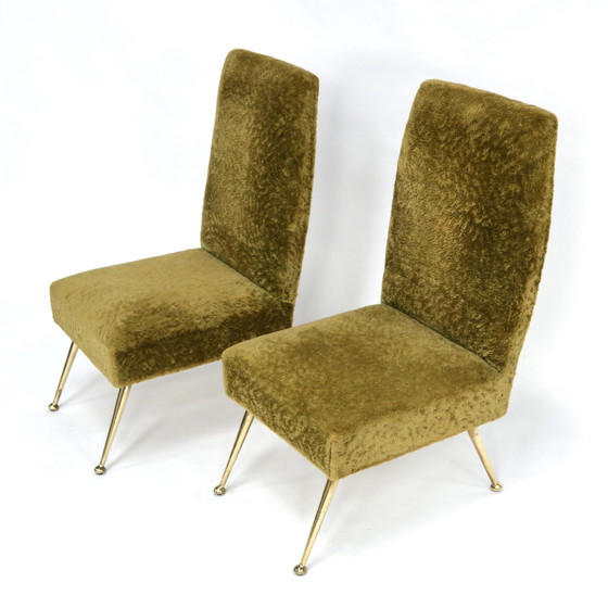 Image 1 of Minotti gigi radice side chairs