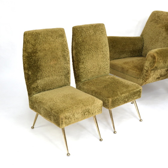 Image 1 of Minotti gigi radice side chairs