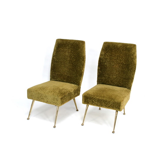 Image 1 of Minotti gigi radice side chairs