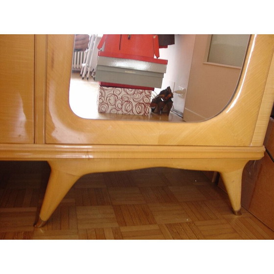 Image 1 of Vintage maple cabinet by Silvio Cavatorta, Italy 1950
