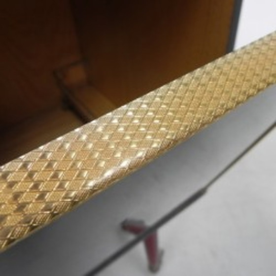 Image 1 of Mobile bar vintage con ruote