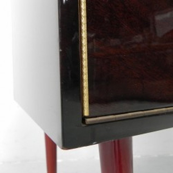 Image 1 of Mobile bar vintage con ruote