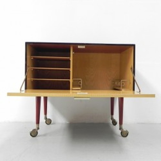 Image 1 of Mobile bar vintage con ruote