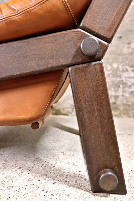 Image 1 of Gerard Van Den Berg Chaise longue brutaliste pour Montis