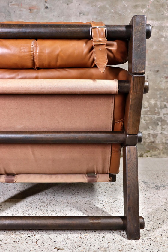 Image 1 of Gerard Van Den Berg Chaise longue brutaliste pour Montis