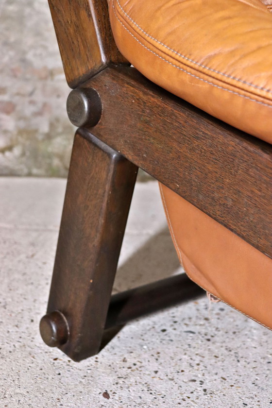 Image 1 of Gerard Van Den Berg Chaise longue brutaliste pour Montis