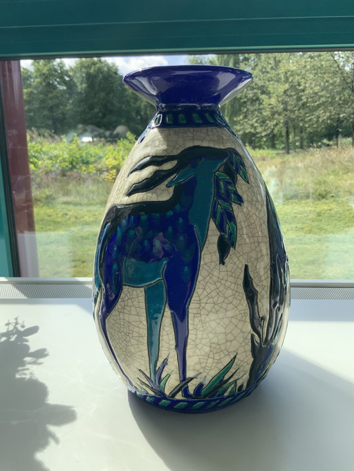 Charles Catteau Keramis Vase