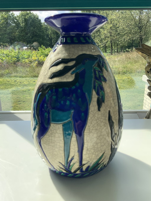 Charles Catteau Keramis Vase