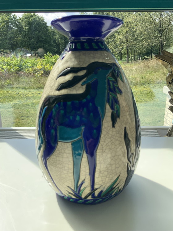 Image 1 of Charles Catteau Keramis Vase