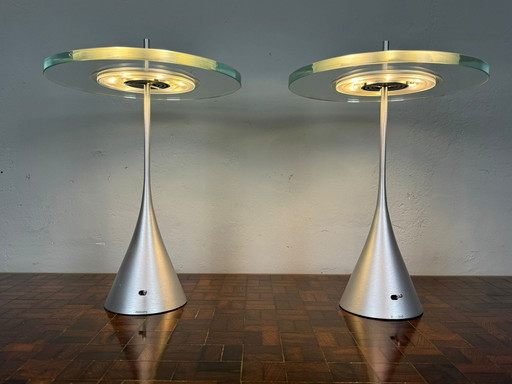 Philips Pair Of Space Age Lamps