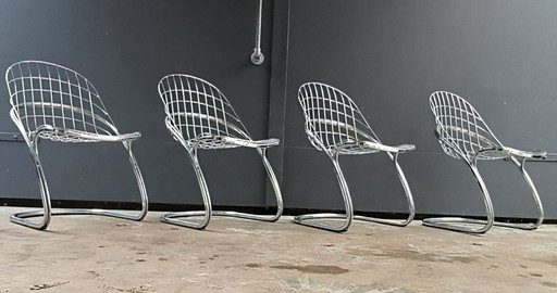 4x Rinaldi Theme Pascale Chairs