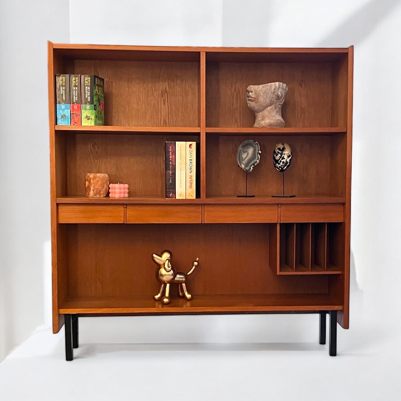 Libreria dal design vintage danese Ølholm Møbelfabrik