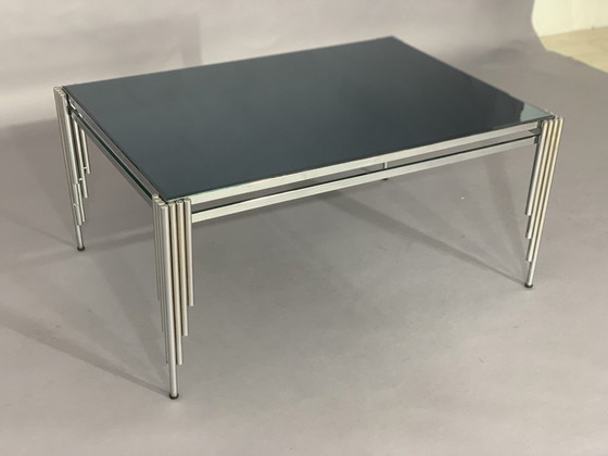 Image 1 of Table basse contemporaine table en verre table basse