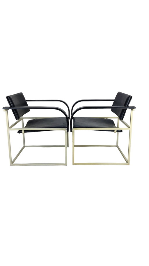 Set Pastoe Fm80 Armchairs Postmodern 1980S