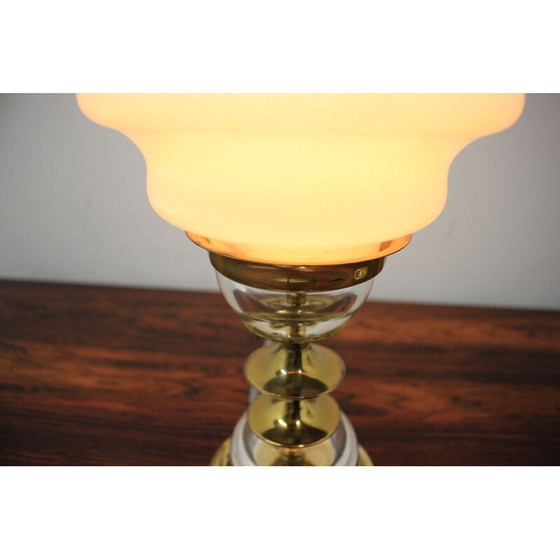 Image 1 of Pair of vintage lamps by Jablonecké Sklárny, Czechoslovakia 1980