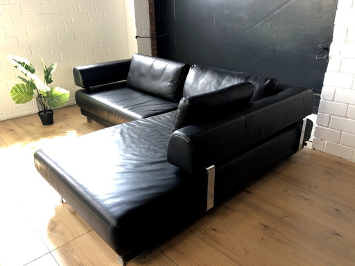 Ewald Schillig leather sofa Brand Face leather couch