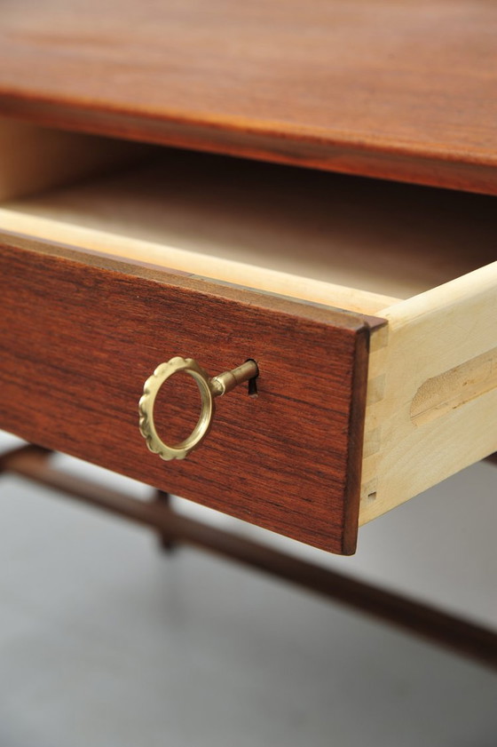 Image 1 of Svend Aage Madsen desk model 200 in teak 1958