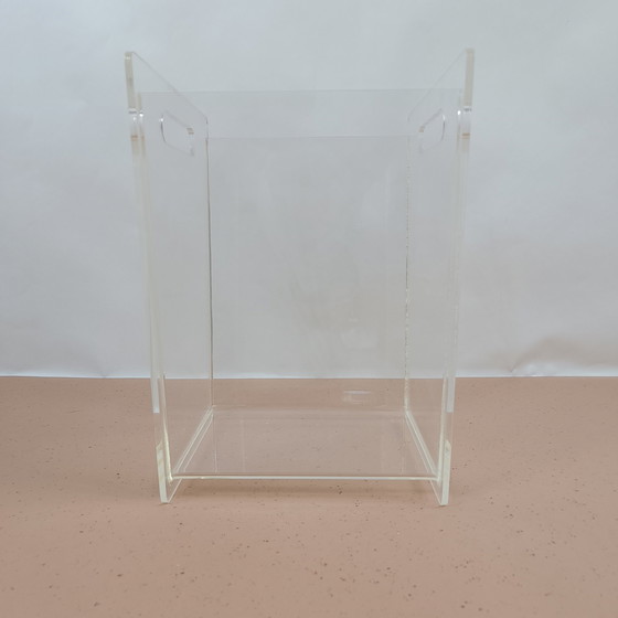 Image 1 of Trash can - Perspex - 1980s