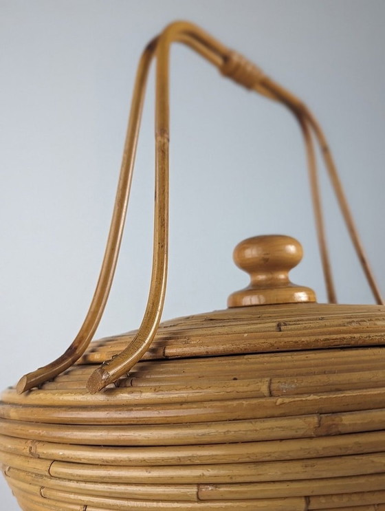 Image 1 of Rattan Basket By Vivai Del Sud