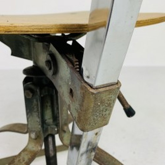 Image 1 of Industrial Chair, Stool, Studio Chair by Bienaise - 1950s