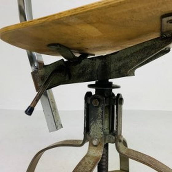 Image 1 of Industrial Chair, Stool, Studio Chair by Bienaise - 1950s