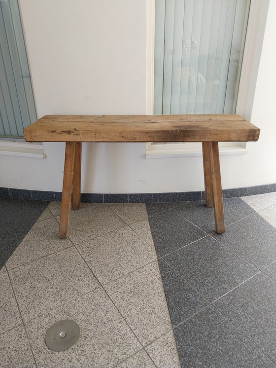 Image 1 of Table de boucher hongrois.  1980s