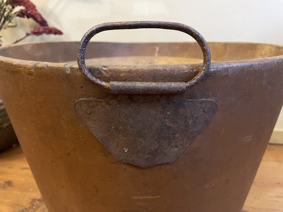 Image 1 of Contenitore per giocattoli in legno con lavabo vintage