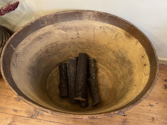 Image 1 of Contenitore per giocattoli in legno con lavabo vintage