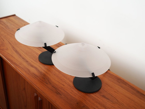 Image 1 of Set Of Two Tobia Table Lamps, Italian Design, 1980S, Manufacture: Lamiprogetti