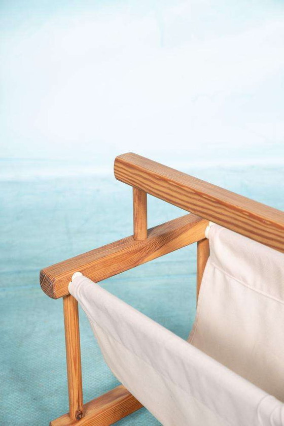 Image 1 of Porta riviste bohémien in pino anni '70, porta riviste vintage in pino