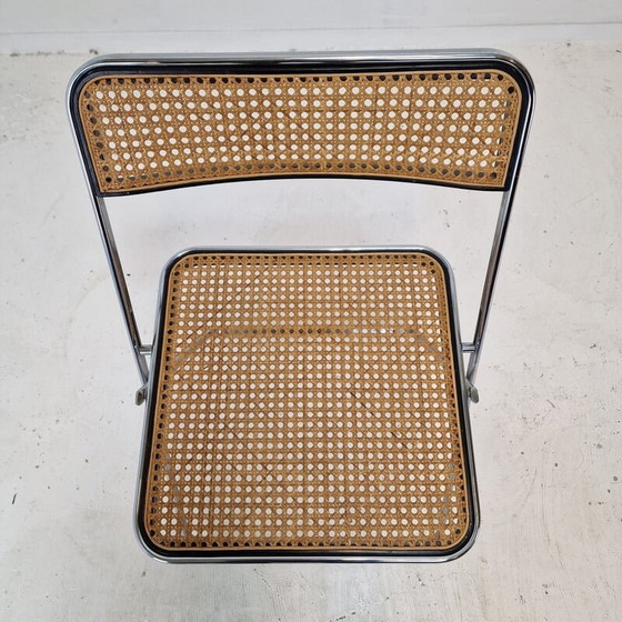 Image 1 of Pair of vintage folding chairs "Elios" by Colle d'Elsa, Italy 1980