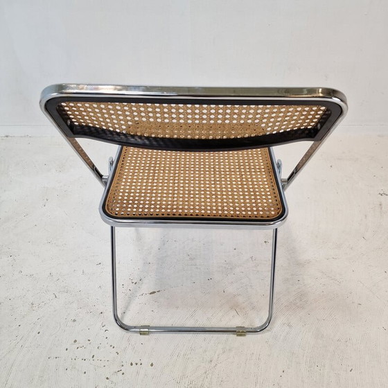 Image 1 of Pair of vintage folding chairs "Elios" by Colle d'Elsa, Italy 1980