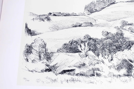 Image 1 of Lithographie de Fritz Ryser 1972