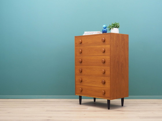 Image 1 of Teak Chest Of Drawers, Danish Design, 1960S, Production: Denmark