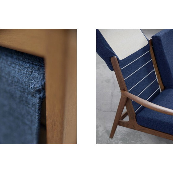 Image 1 of Set di divano e 2 poltrone in teak moderno vintage di Parker Furniture, Australia anni '50