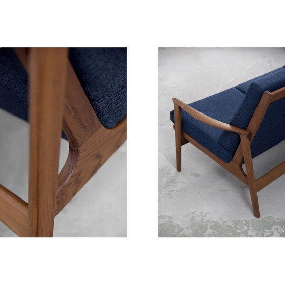 Image 1 of Set di divano e 2 poltrone in teak moderno vintage di Parker Furniture, Australia anni '50