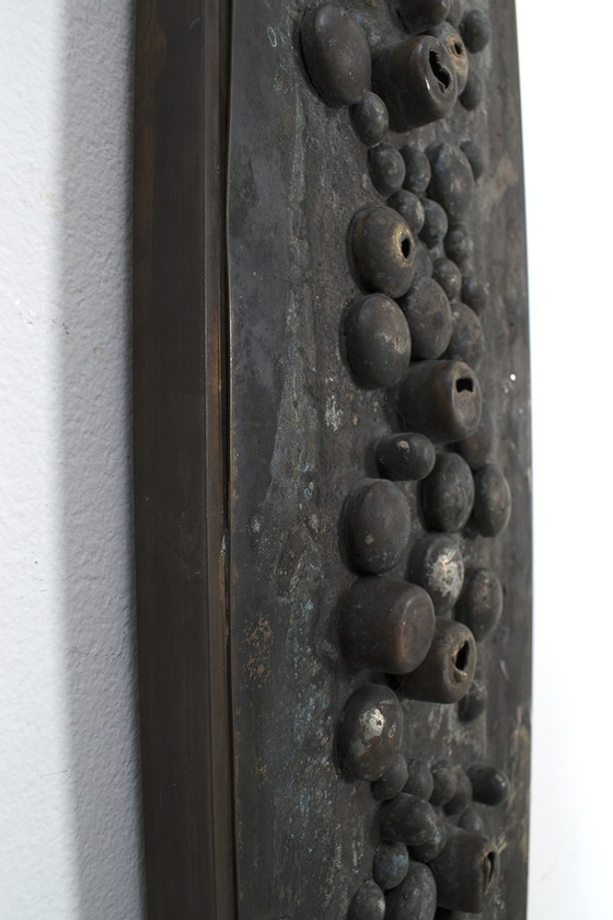 Image 1 of Brutalist wall sculpture