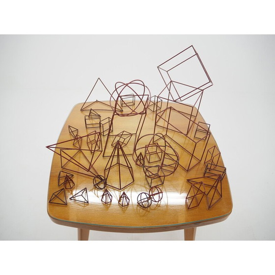 Image 1 of Forme geometriche d'epoca in acciaio, 1940