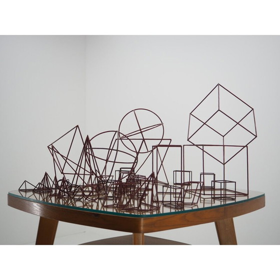 Image 1 of Forme geometriche d'epoca in acciaio, 1940