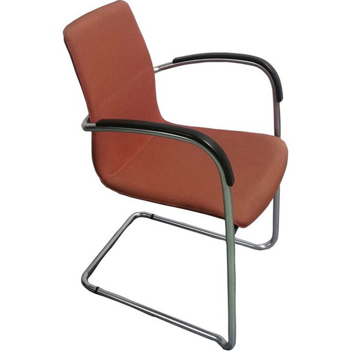 Vintage 8500 Kusch Co office chair in brown fabric