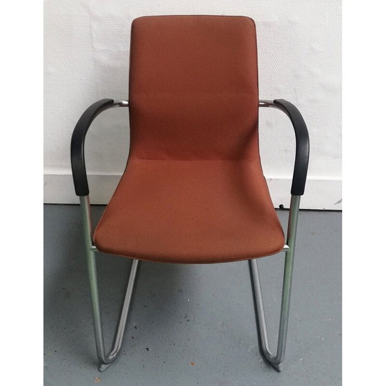 Image 1 of Sedia da ufficio vintage 8500 Kusch Co in tessuto marrone