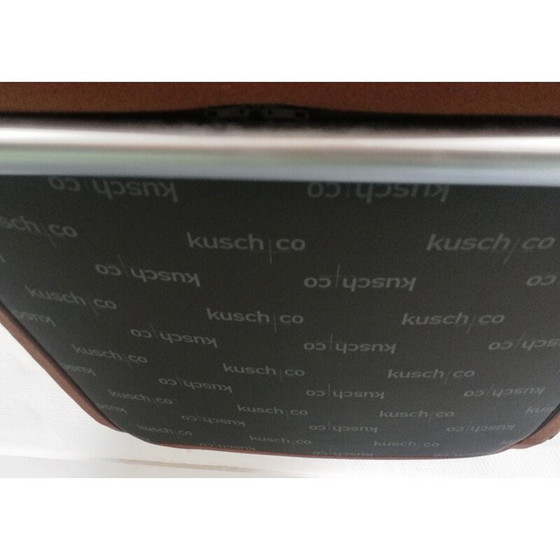 Image 1 of Sedia da ufficio vintage 8500 Kusch Co in tessuto marrone